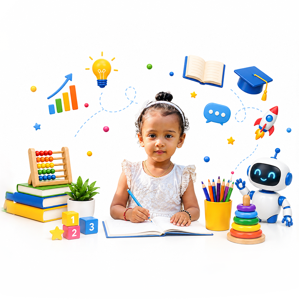 Happy preschool children enjoying play-based learning at Junior Hope